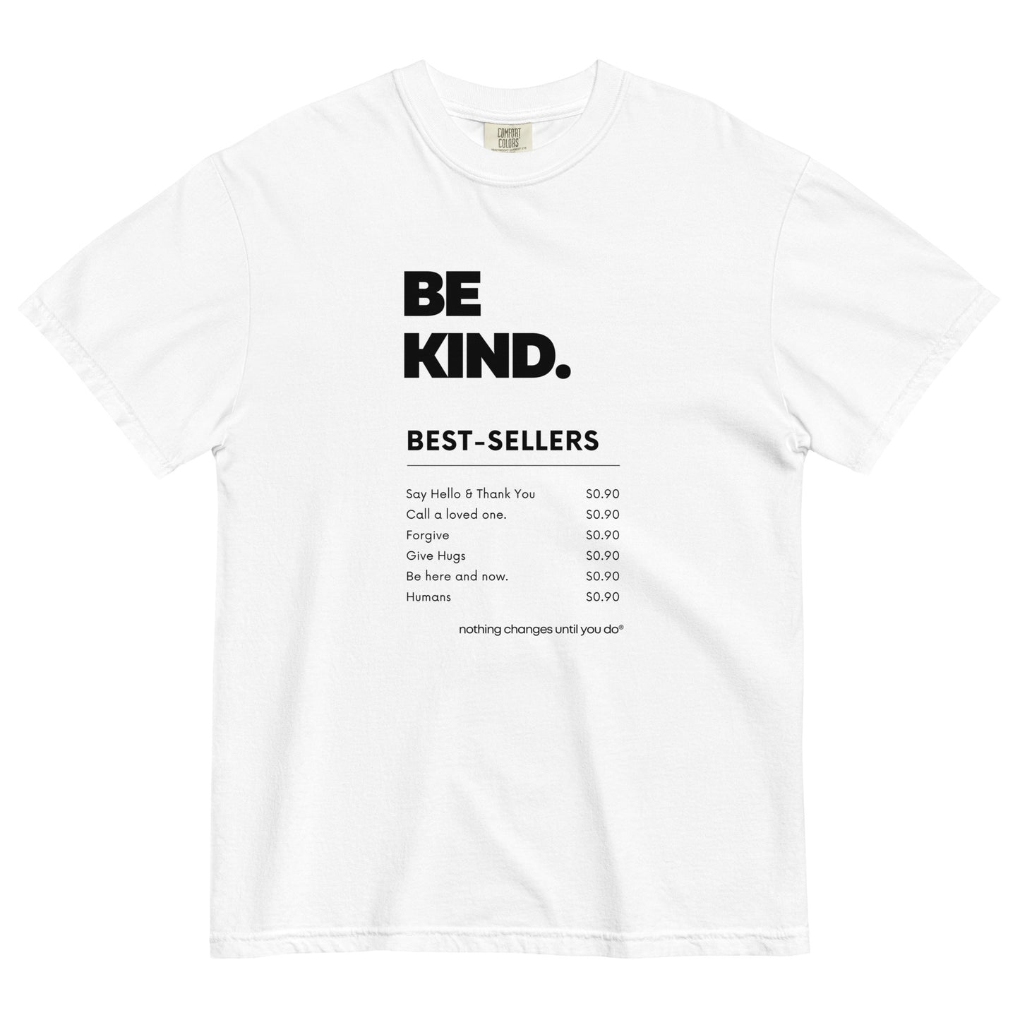 Be Kind Receipt